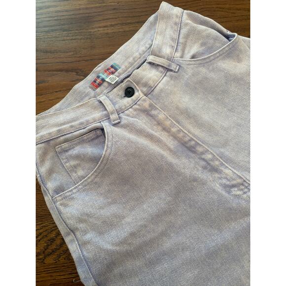 Urban Outfitters Jeans Lavender Lena Wide Leg Pant Slouchy Relaxed High Rise - Picture 4 of 6